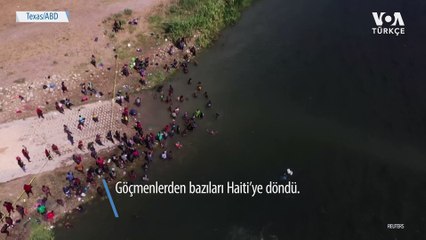 ABD'den Teksas'taki Haitili Göçmenlere Sınırdışı