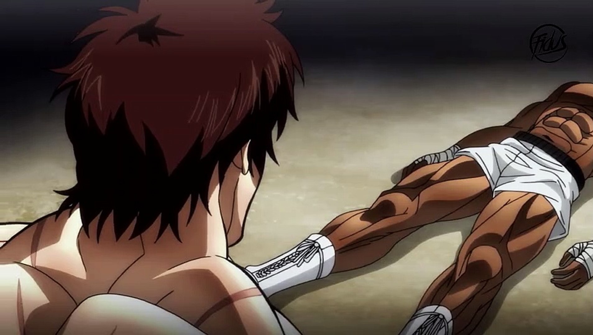 Baki Hanma vs Muhammad Ali Jr, Full Fight Scene, Eng Dub