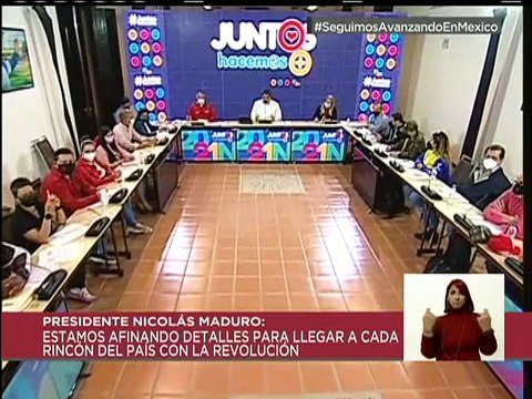 Pdte. Nicolás Maduro sostuvo reunión con integrantes del Comando de Campaña Aristóbulo Istúriz