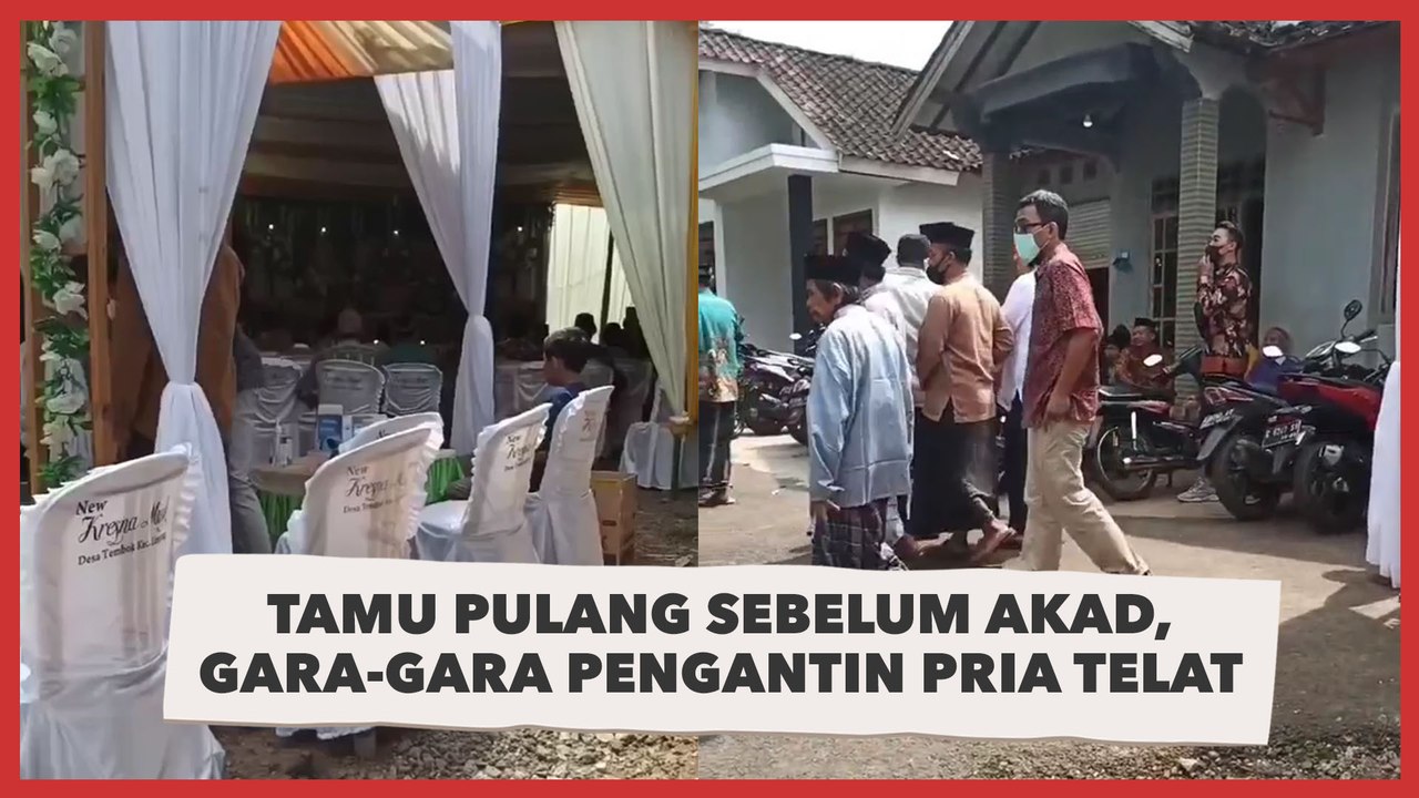 Viral Tamu Pernikahan Pulang sebelum Akad, Gara-gara Pengantin Pria Terlambat