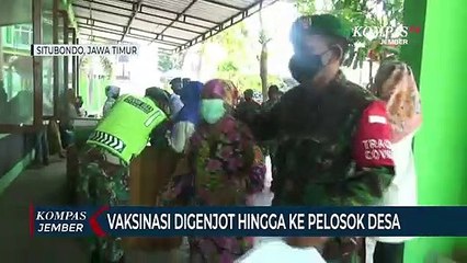 Скачать видео: Capaian Vaksinasi Rendah, TNI AD Perluas Vaksinasi Hingga Pelosok