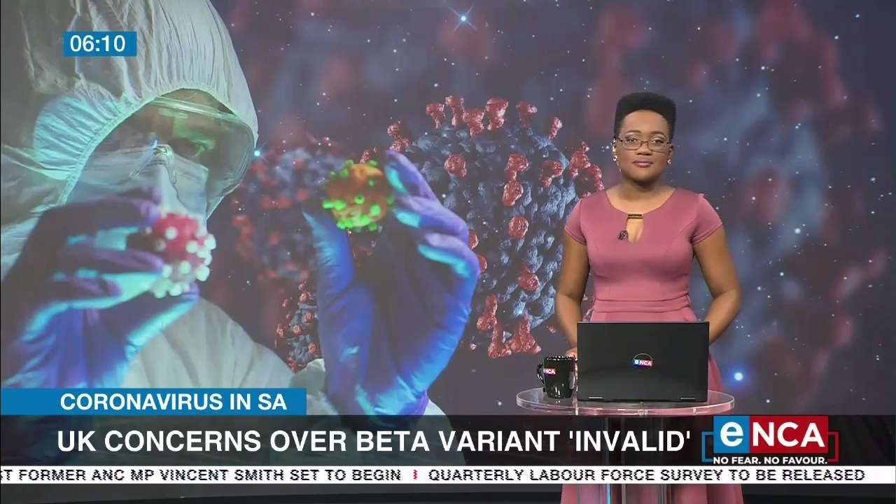 UK concerns over beta variant invalid