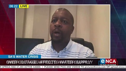 Parts of Gauteng and North West without water