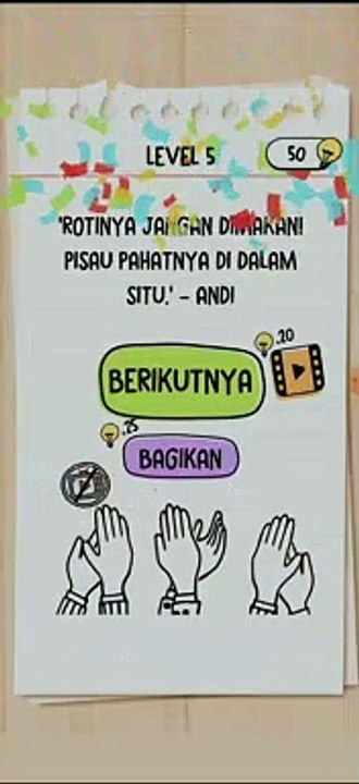 Brain out V2 Bantu Tahanan Kabur yuk Lv. 1-Lv.10