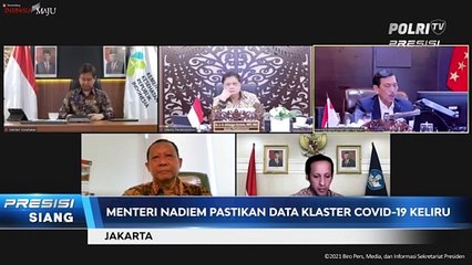 Menteri Nadiem Klarifikasi soal Data Klaster Sekolah Tatap Muka