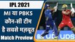IPL 2021 MI vs PBKS: Mumbai को होगी जीत की तलाश, Punjab भी पलटवार को तैयार | वनइंडिया हिन्दी