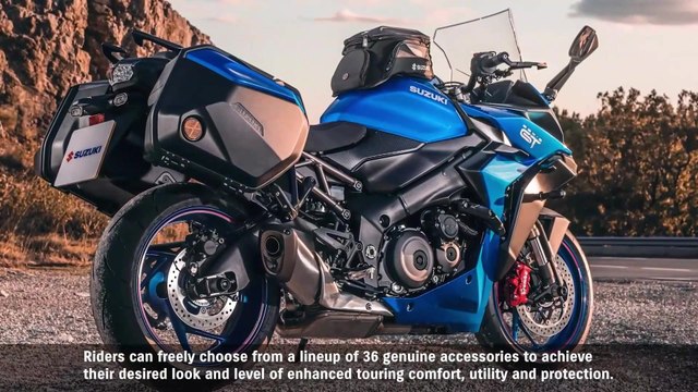 Suzuki GSX-S1000GT M2 features and benefits - Genuine Accessories for customized looks and enhanced comfort and utility