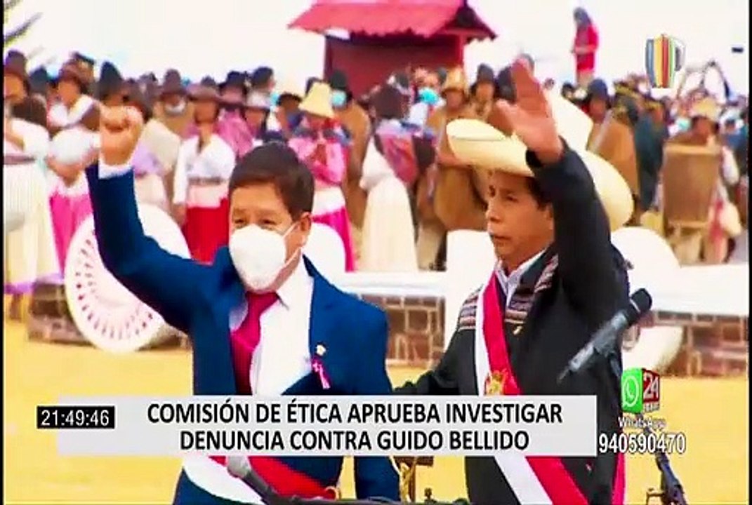 Comisión de Ética aprobó investigar a Guido Bellido por presunta agresión verbal a Patricia Chirinos