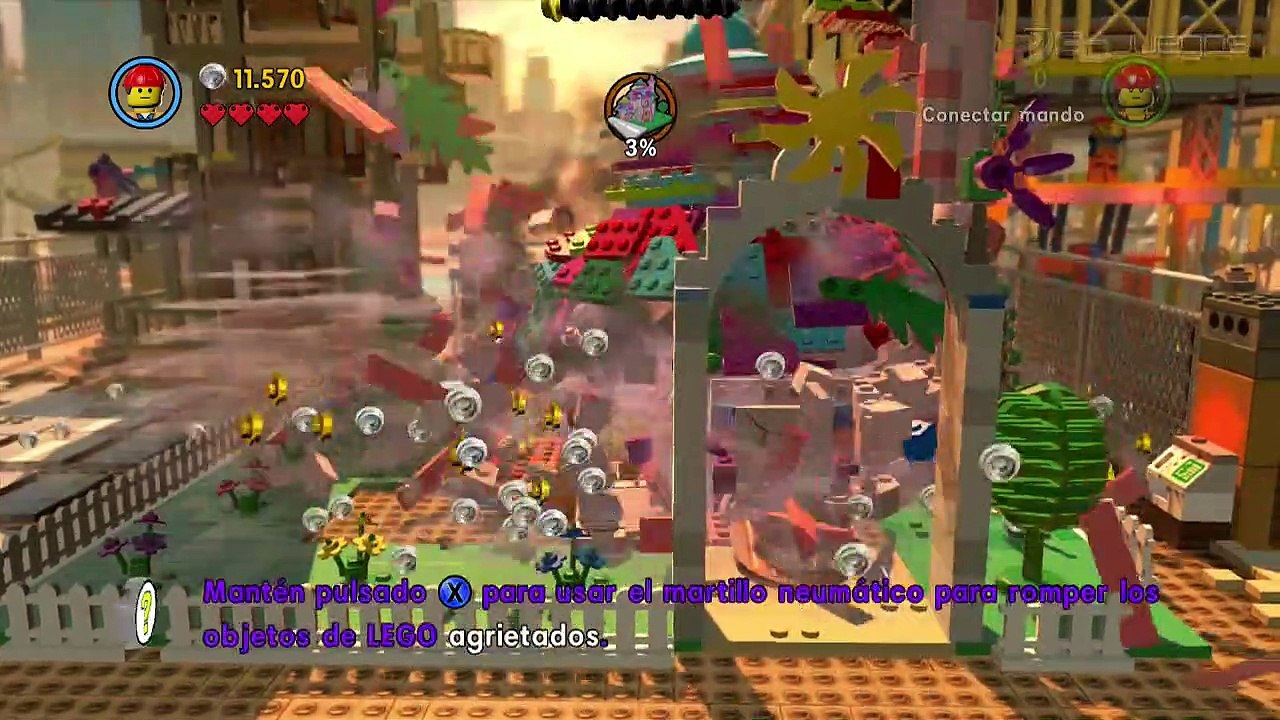LEGO Movie The Videogame: Gameplay: En Obras
