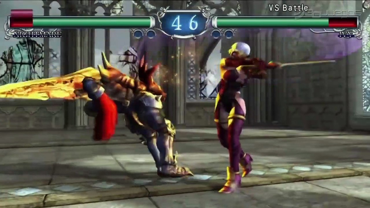 Soul Calibur II HD Online: Nightmare vs Ivy