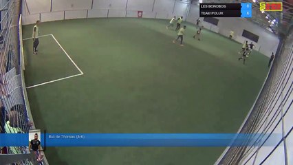 But de Thomas (8-6) - LES BONOBOS Vs TEAM POLUX - 20/09/21 21:00 - LIGUE 1 - Poitiers Game Parc