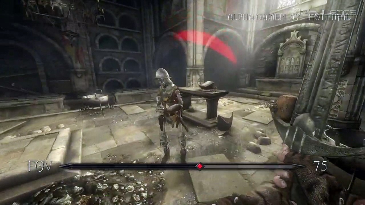 Hellraid: FoV regulation with gameplay