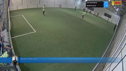 But de Thomas (10-9) - LES BONOBOS Vs TEAM POLUX - 20/09/21 21:00 - LIGUE 1 - Poitiers Game Parc