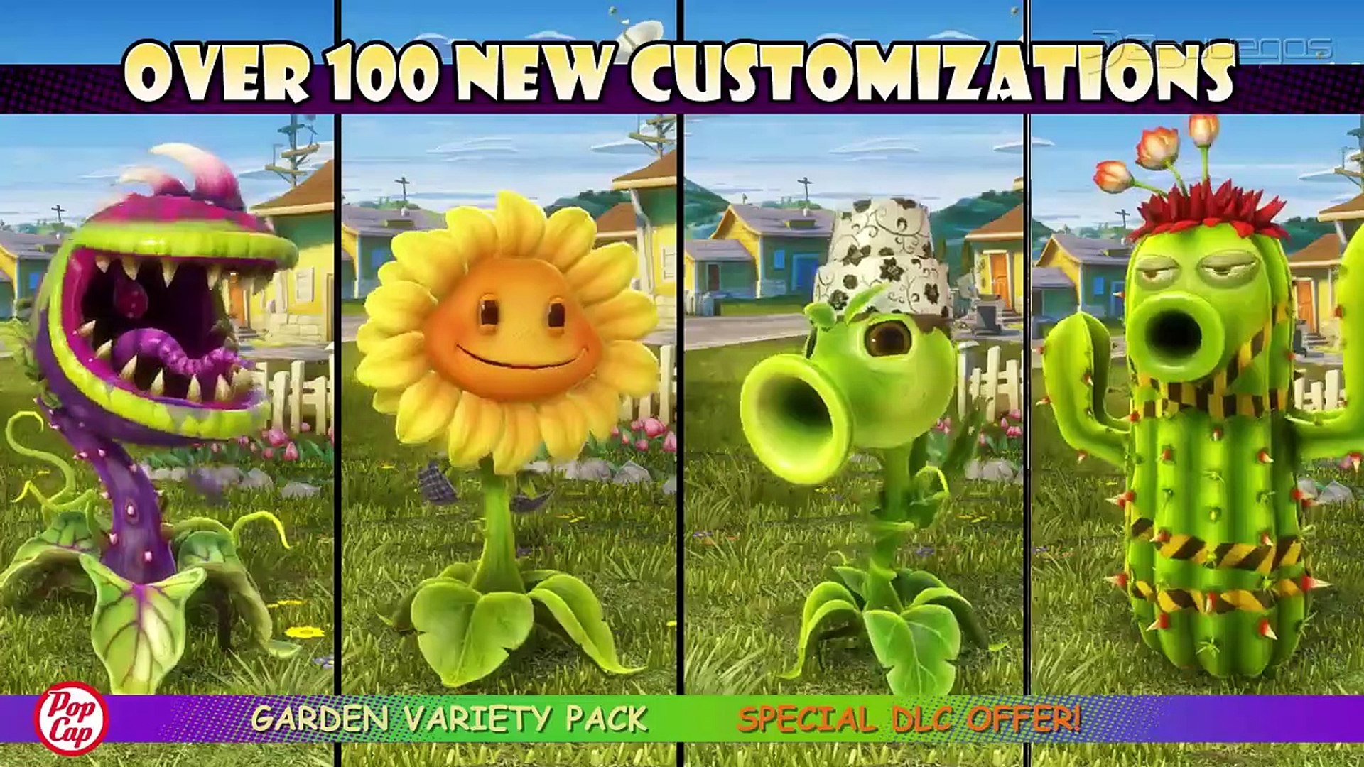 Plants vs. Zombies Garden Warfare: Variety Pack (DLC), image size:1920x1080