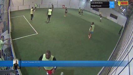 But de Thomas (11-11) - LES BONOBOS Vs TEAM POLUX - 20/09/21 21:00 - LIGUE 1 - Poitiers Game Parc