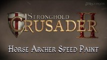 Stronghold Crusader 2: Horse Archer Speed Painting
