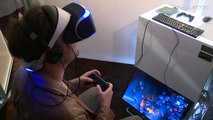 PlayStation VR: Hands on with PS4