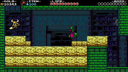 Shovel Knight: Gameplay: Caballero sin Espada