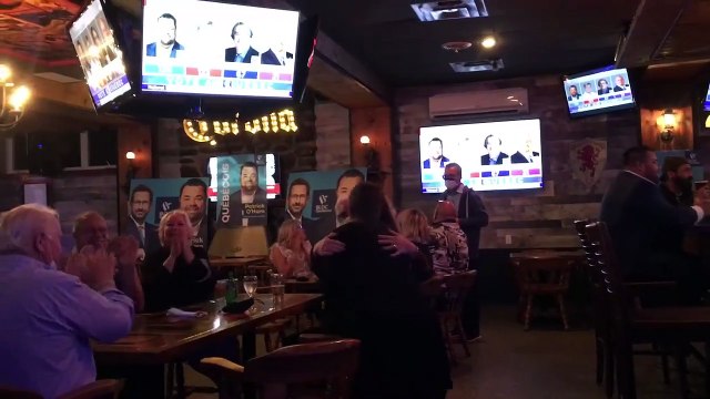 Militants bloquistes réagissent aux premiers résultats