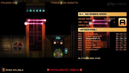 Stealth Inc 2 A Game of Clones: Gameplay: Control Robótico