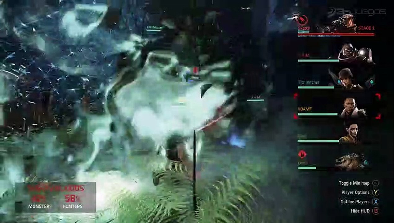 Evolve: Tráiler Modo Observador