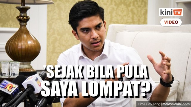 'Sejak bila saya lompat parti?' - Syed Saddiq jawab Nazri