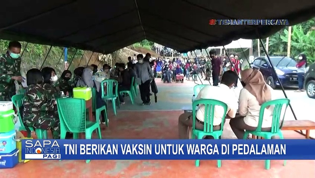 Demi Percepatan Vaksin Covid-19, TNI Beri Vaksin Covid-19 Sampai ke Warga Pedalaman!