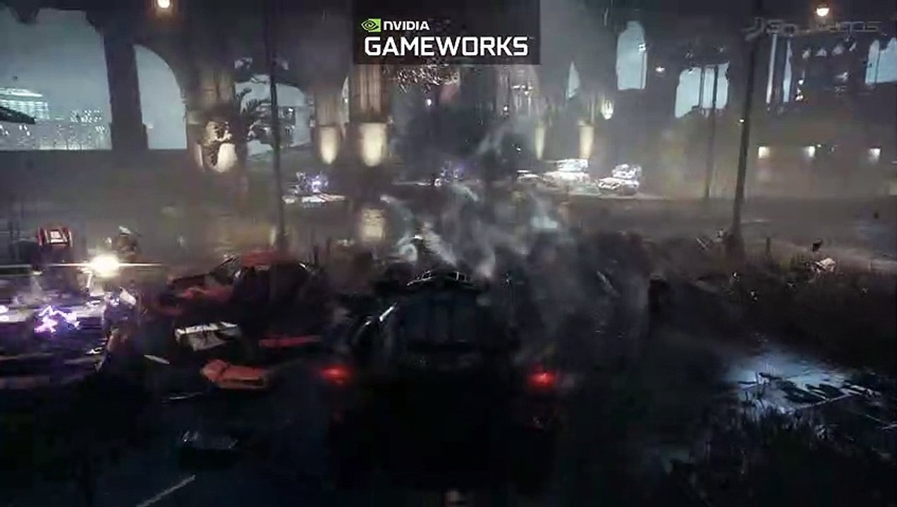 Batman Arkham Knight: NVIDIA GameWorks Batmóvil