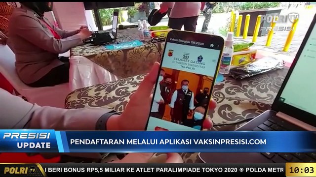 PRESISI Update 10.00 WIB : Panglima TNI & Kapolri Menghadiri Vaksinasi dan Bakti Sosial Nawahasta AKABRI 1998 | KPK Periksa Anies Baswedan Sebagai Saksi Dugaan Kasus Korupsi Pengadaan Lahan