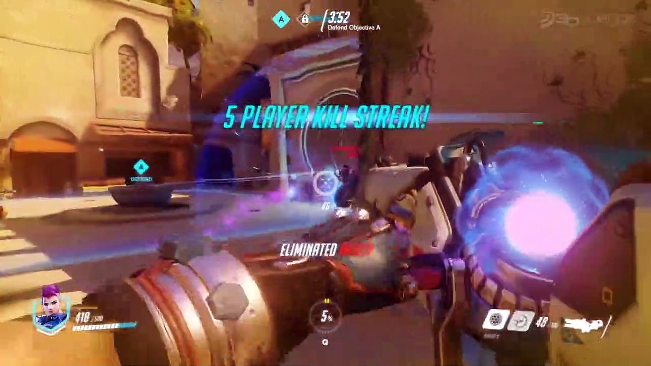 Overwatch: Zarya - Gameplay
