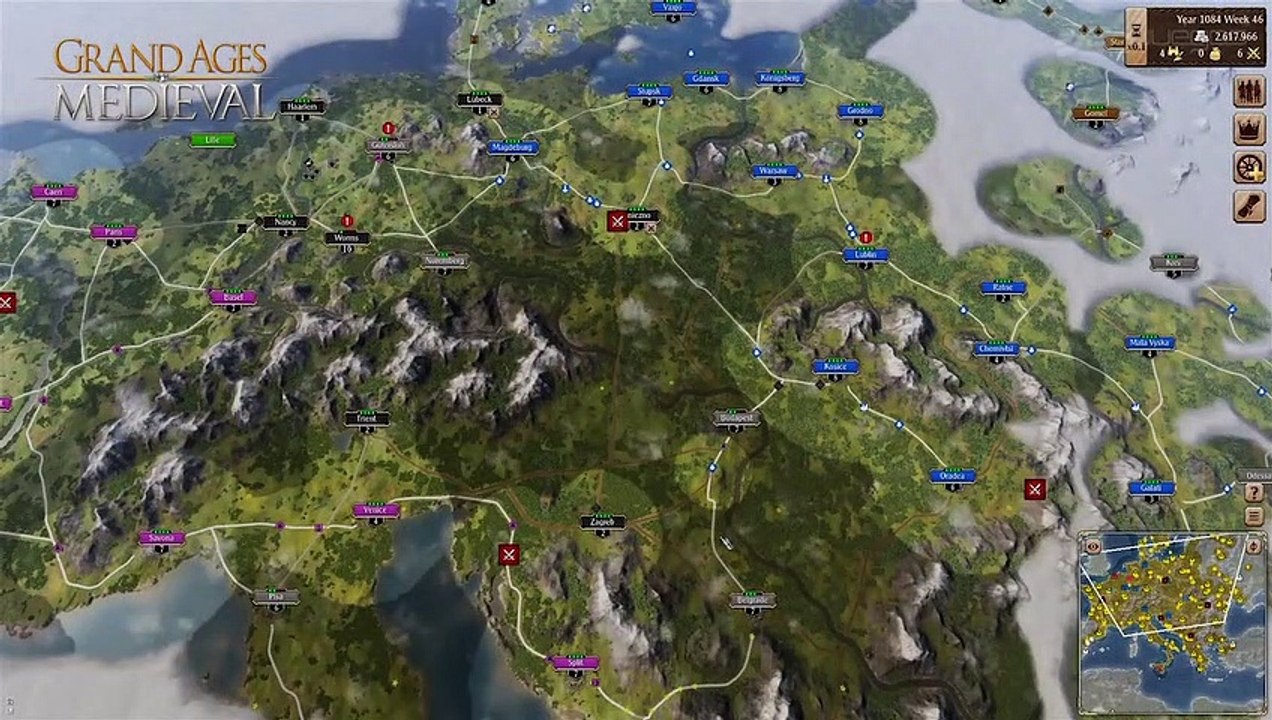 Grand Ages Medieval: Cómo Jugar
