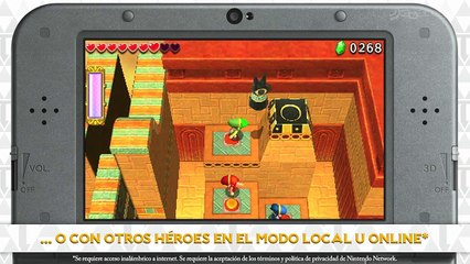 Zelda Tri Force Heroes: Tráiler de Lanzamiento