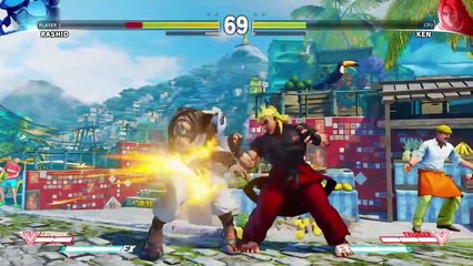 Street Fighter V: Introducción: Rashid