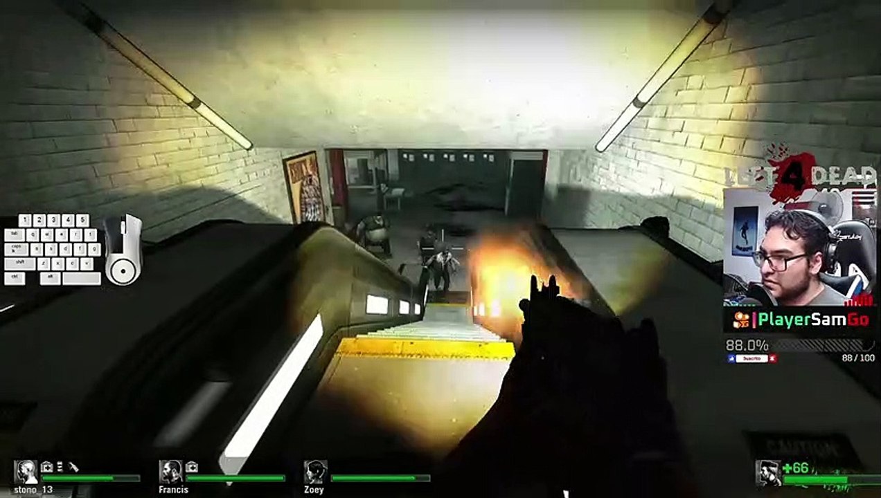 Noche de machacar zombies  | ️ Left 4 Dead ️ |  PlayerSamGo 