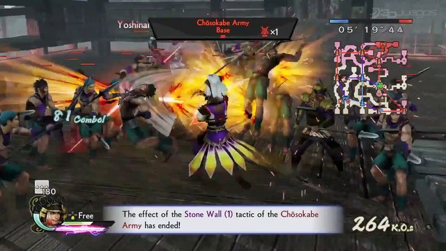 Samurai Warriors 4 Empires: Batallas de Personajes