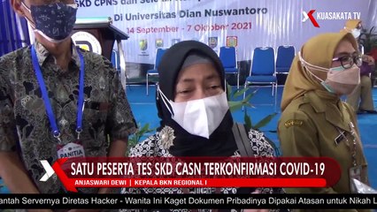 Satu Peserta Tes SKD CASN Terkonfirmasi Covid-19