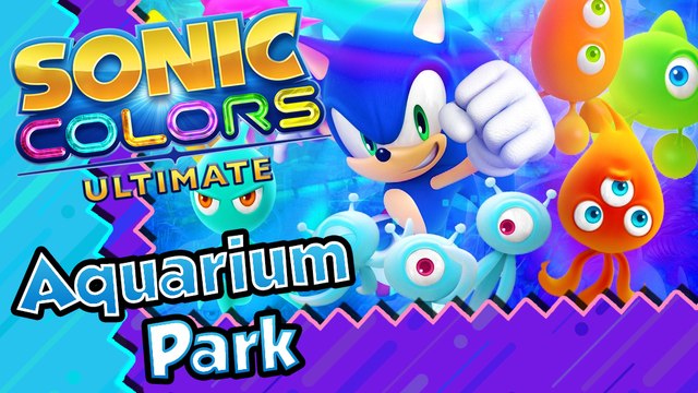 Sonic Colors Ultimate Walkthrough Part 6 (PS4) Aquarium Park + 100% Red Rings
