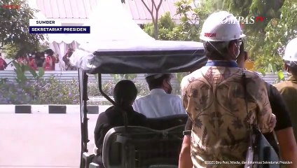 Saat Jokowi Jadi Sopir Puan Maharani, Luhut dan Erick Thohir