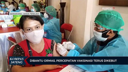 Dibantu Ormas, Percepatan Vaksinasi Terus Dikebut