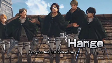 A.O.T. Wings of Freedom: Hange