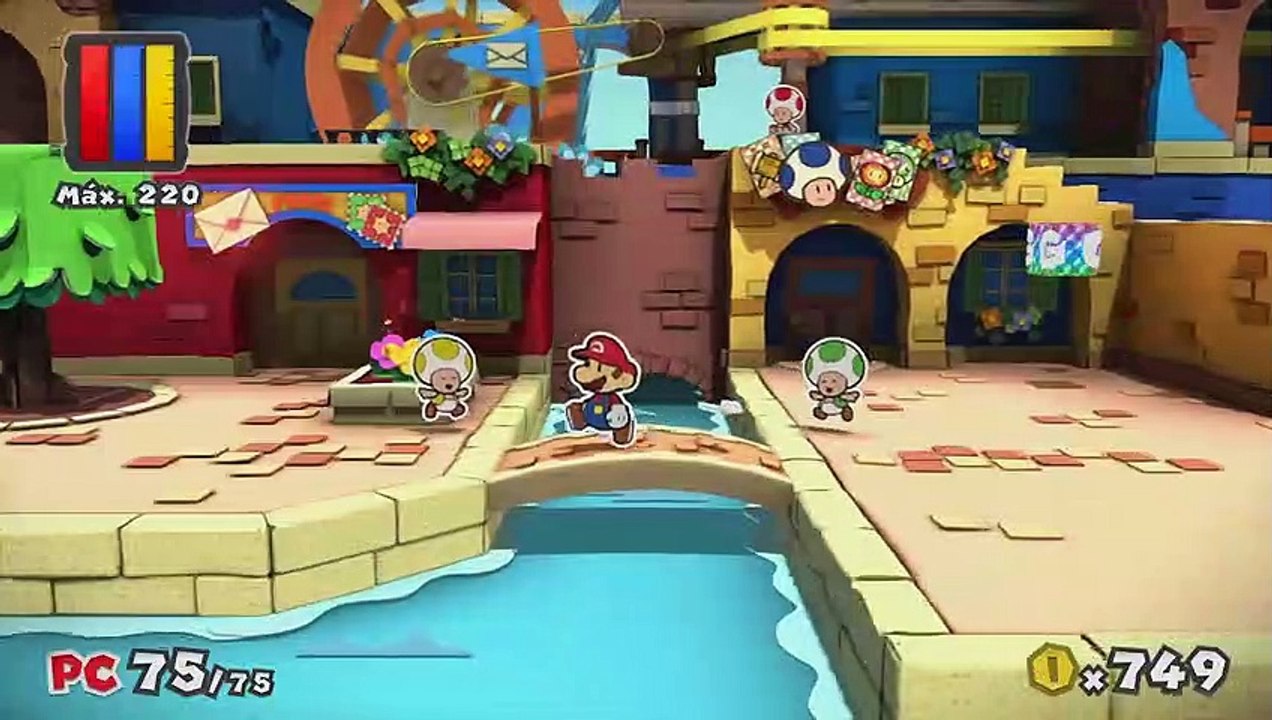 Paper Mario Color Splash: Tráiler Argumental: La historia toma color