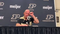 Jeff Brohm Press Conference Before Illinois