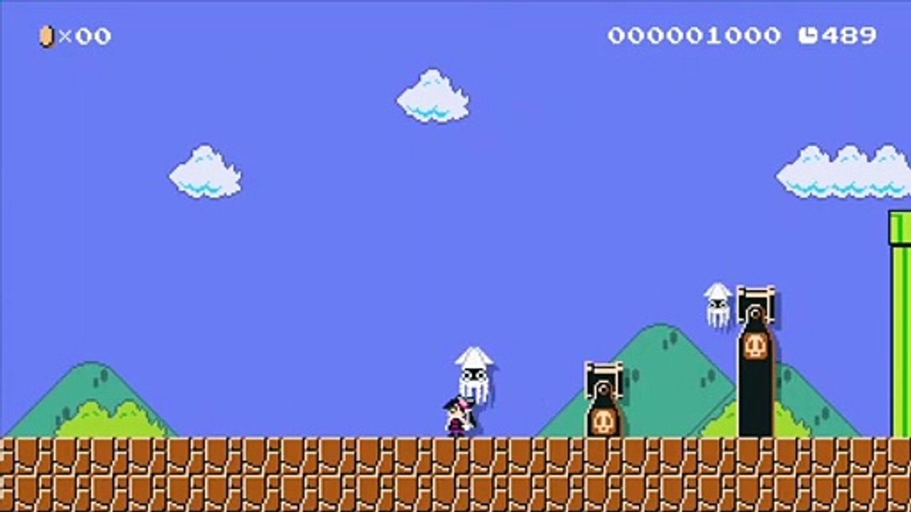 Super Mario Maker: Callie & Marie