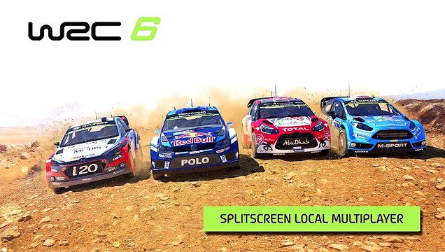 WRC 6: Multijugador a Pantalla Dividida