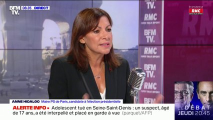 Élection présidentielle: Anne Hidalgo sera candidate "jusqu'au bout"