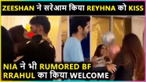 Zeeshan Khan Kisses Reyhna Pandit, Nia Sharma Parties With Rumored Boyfriend Rrahul Sudhir