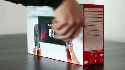 Unboxing de Nintendo Switch