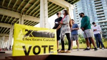 استمرار عمليات التصويت في الانتخابات البرلمانية الكندية