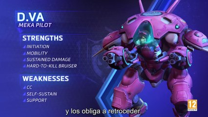 Heroes of the Storm: Habilidades de D. Va