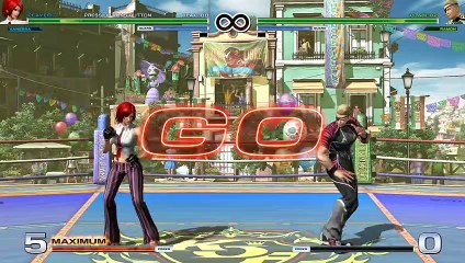The King of Fighters XIV: Vanessa vs. Ramon